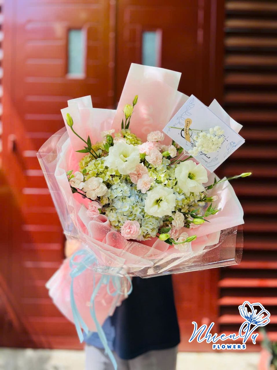 bó hoa cẩm tú cầu bht044 đẹp