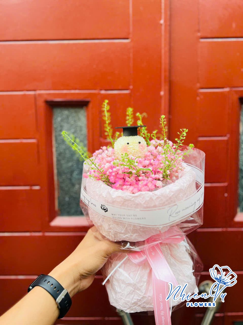 bó hoa baby tốt nghiệp bht111 đẹp