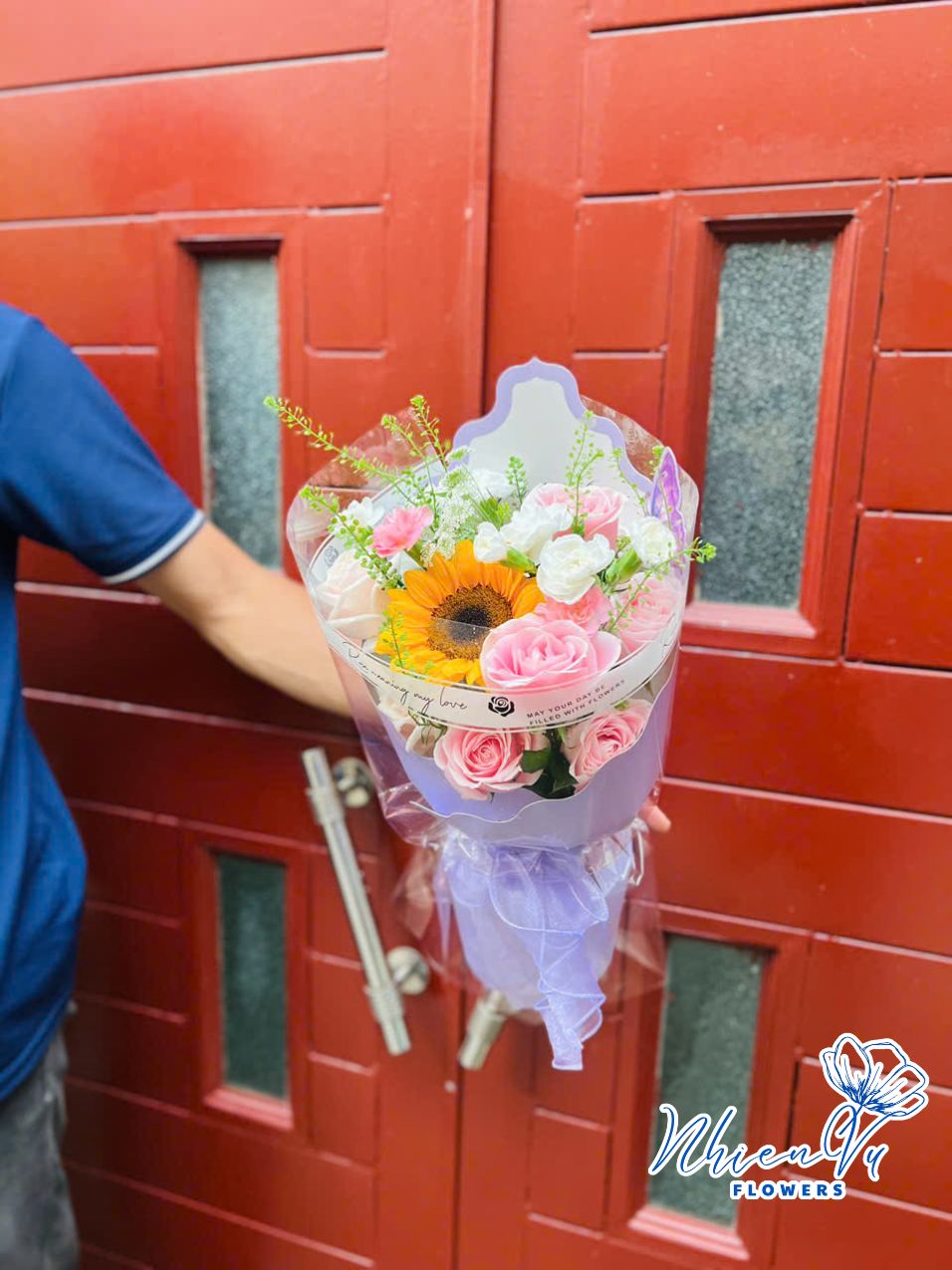 bó hoa nhỏ ngọt ngào bht112 giá rẻ