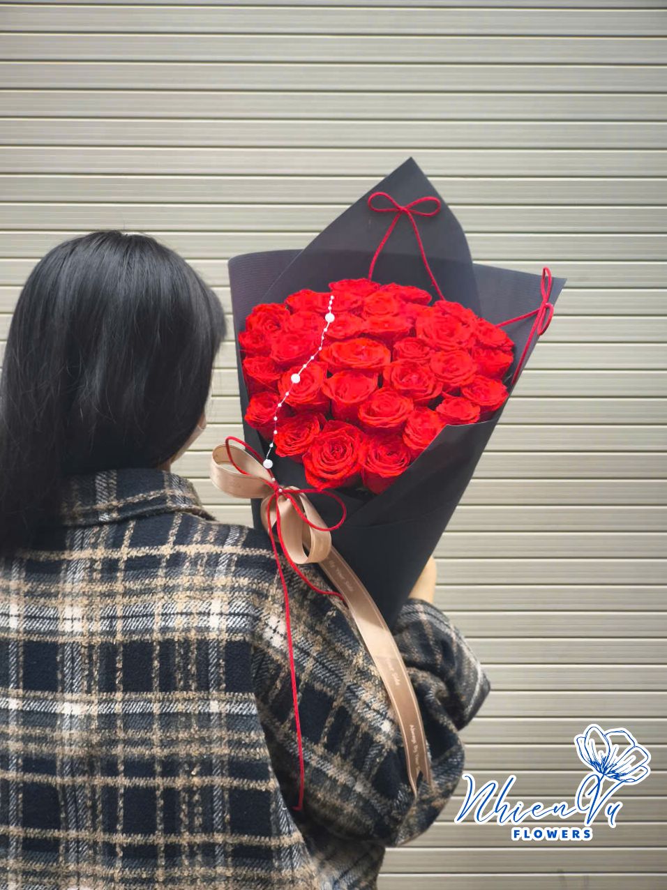bó hoa trend kem đỏ bht071 giá rẻ
