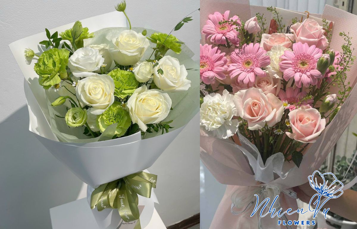 Mẫu hoa mừng thọ nên lựa chọn Các mẫu hoa mừng thọ đẹp