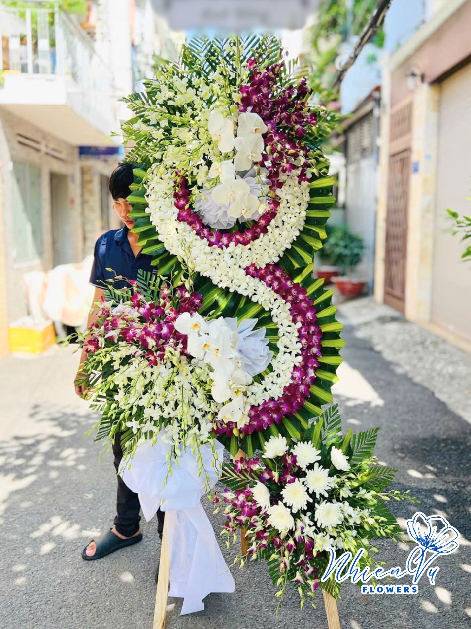 vòng hoa tang hcb021 giá rẻ