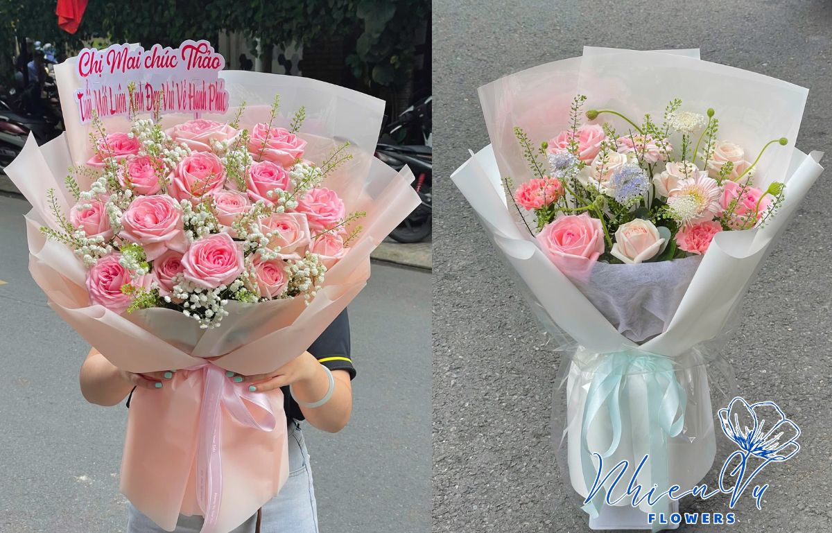 Mẫu bó hoa tặng bạn bè giá rẻ Bó hoa tặng bạn bè chất lượng nhất
