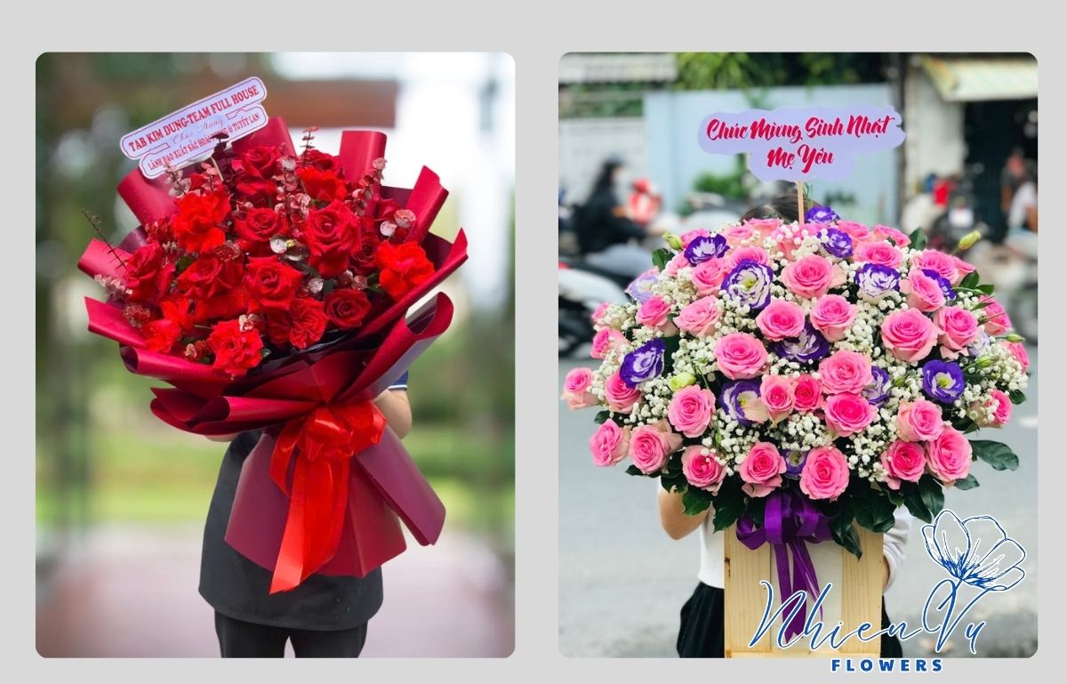 Hoa tặng sinh nhật cho bạn bè và người thân 