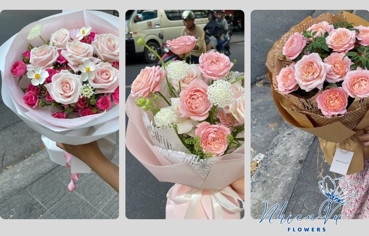 Thiết kế hoa theo yêu cầu khách hàng Nhận thiết kế theo yêu cầu của khách hàng