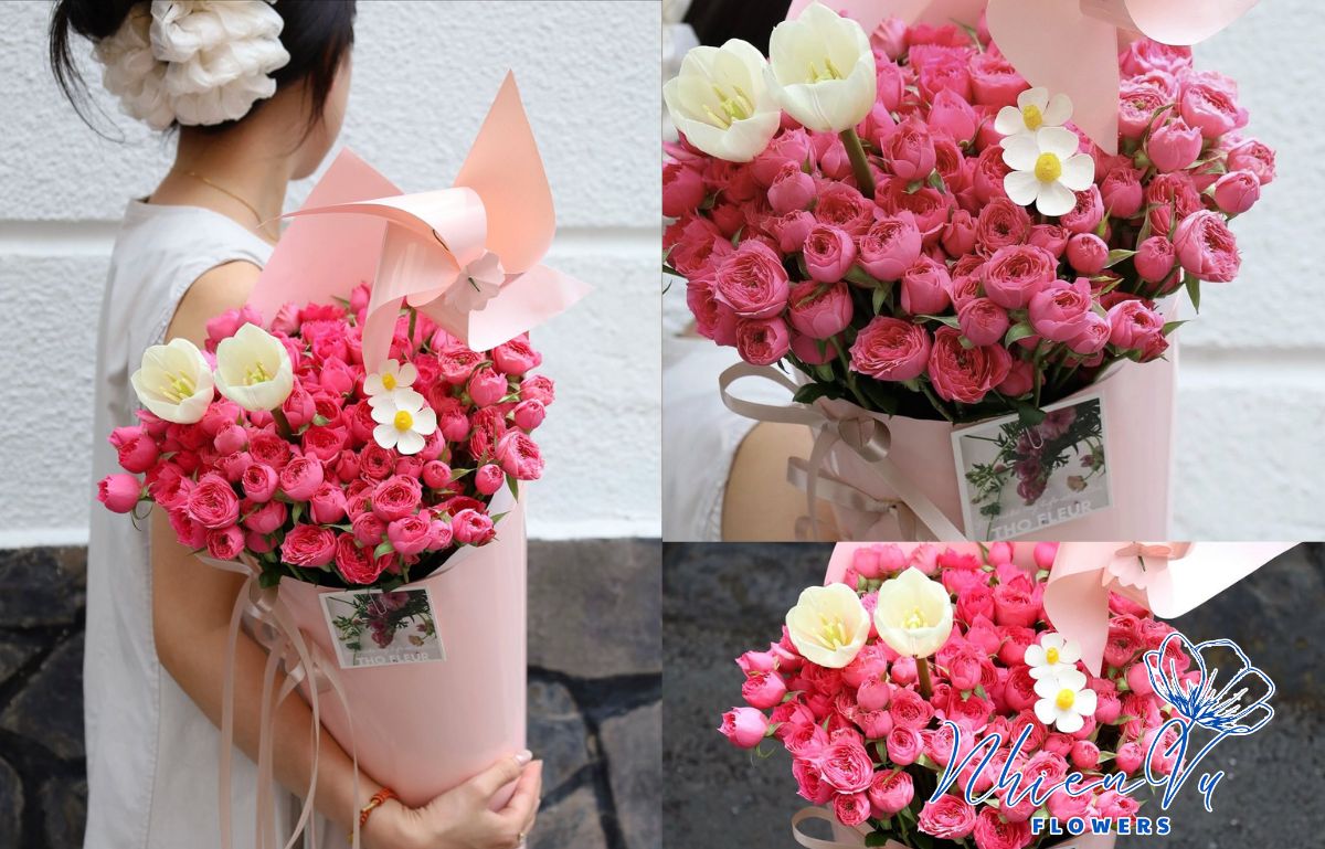 Dịch vụ giao hoa tận nơi tại phường Trung Mỹ Tây