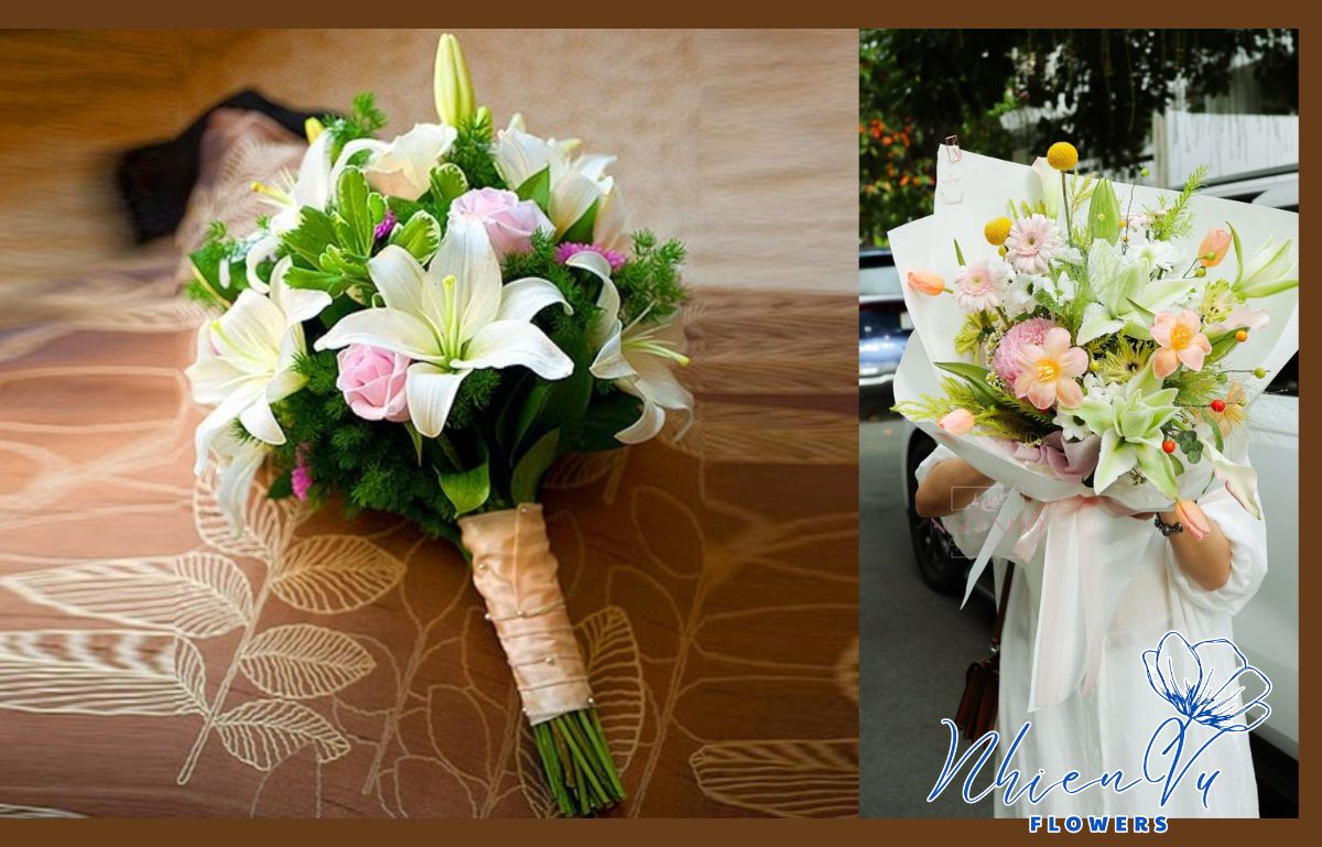 Hoa ly đẹp, nhiều mẫu mã đa dạng 