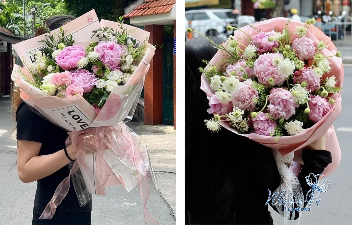 Bó hoa tặng sinh nhật bạn bè đẹp 