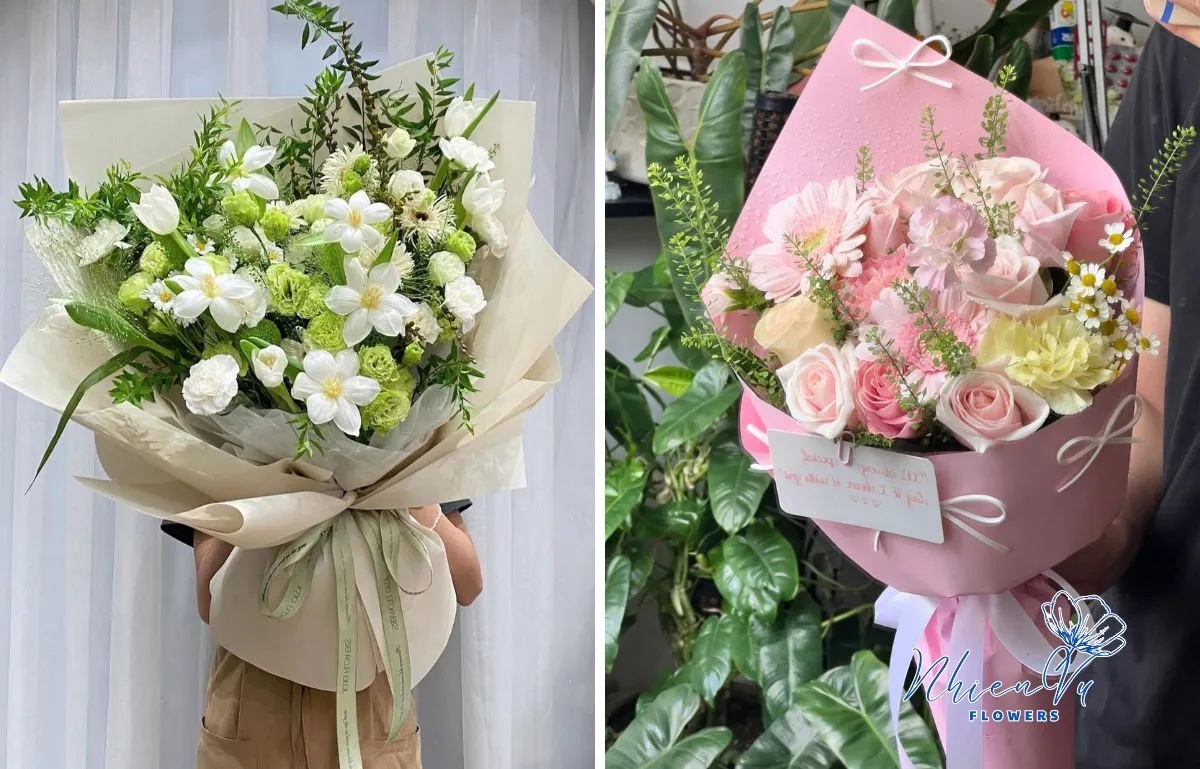Mua hoa tươi tại Hoa Nhiên Vũ để nhận ưu đãi