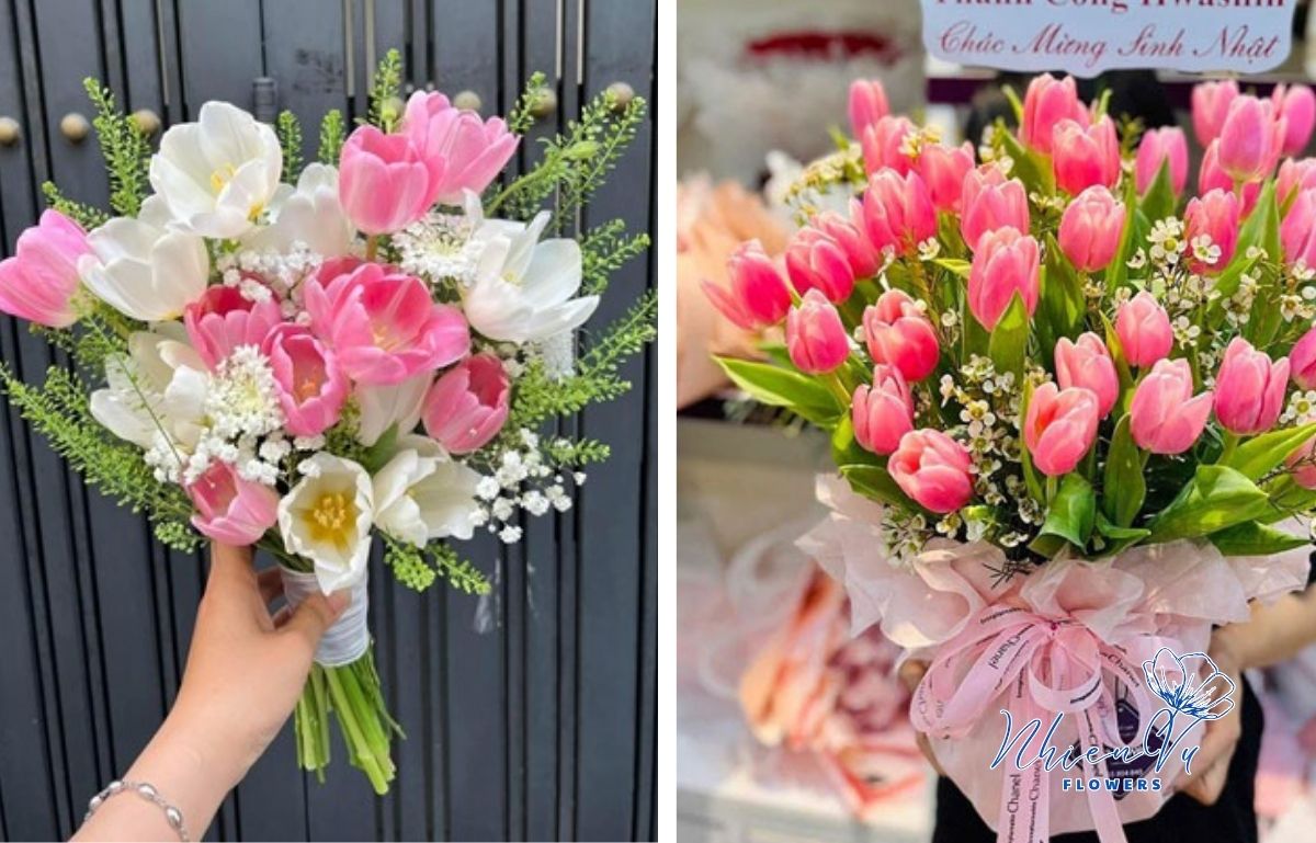 Bó hoa tulip đẹp tặng sinh nhật Bó hoa tulip đẹp tặng sinh nhật