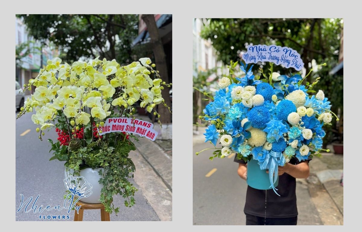 Mẫu hoa mừng thọ đẹp nhất 