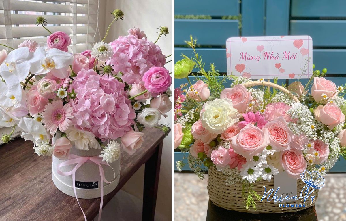 Giỏ hoa tươi nên mua nhất hiện nay 