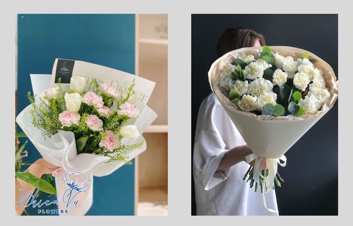 Các dịp lễ tình yêu có thể tặng hoa cẩm chướng 