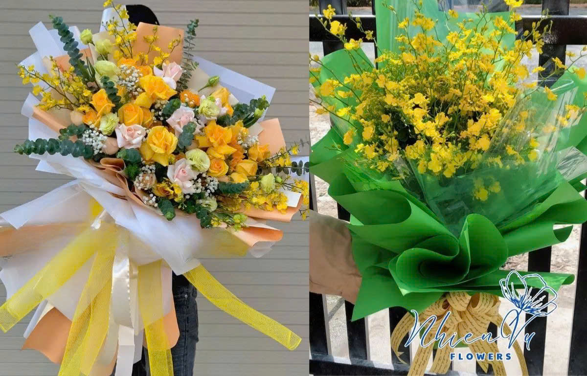 Những mẫu hoa tươi tặng ca sĩ đẹp 