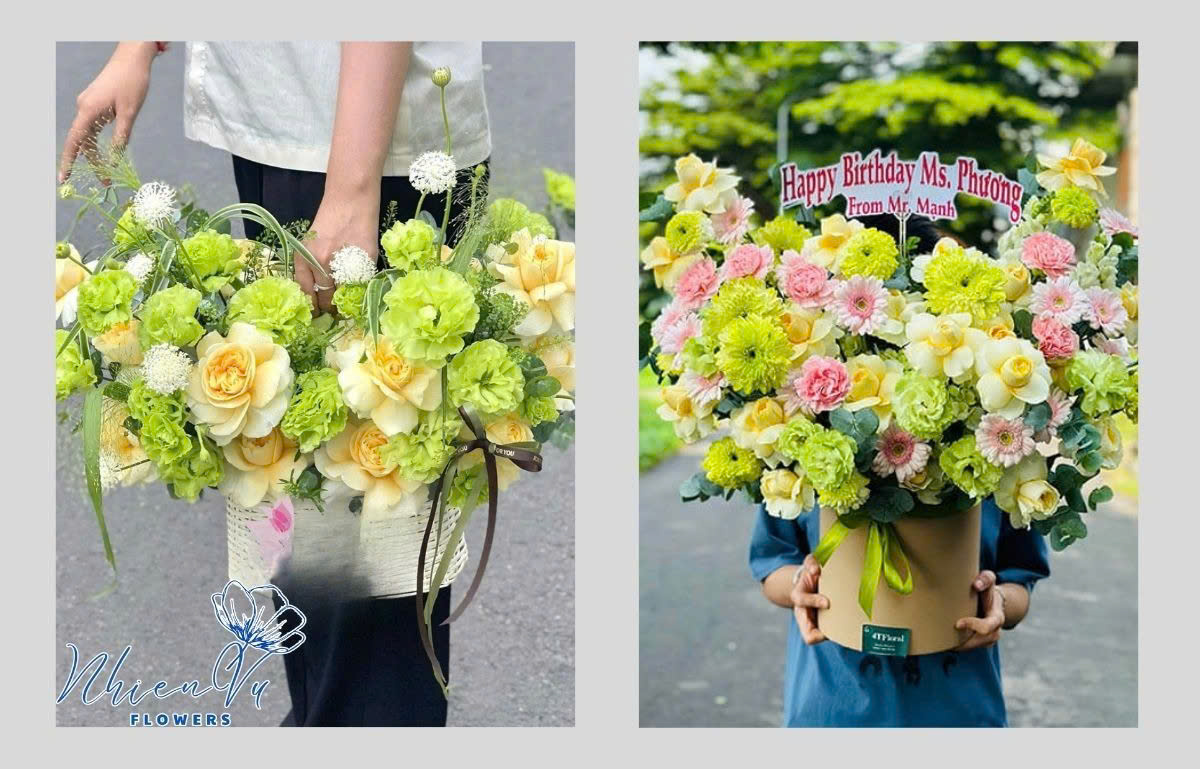 Mẫu hoa tặng thăng chức đẹp 