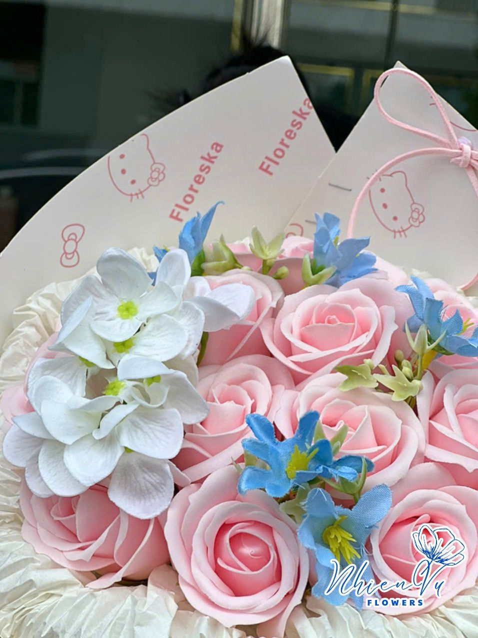 bó hoa sáp ngọt ngào hs006 hiện đại