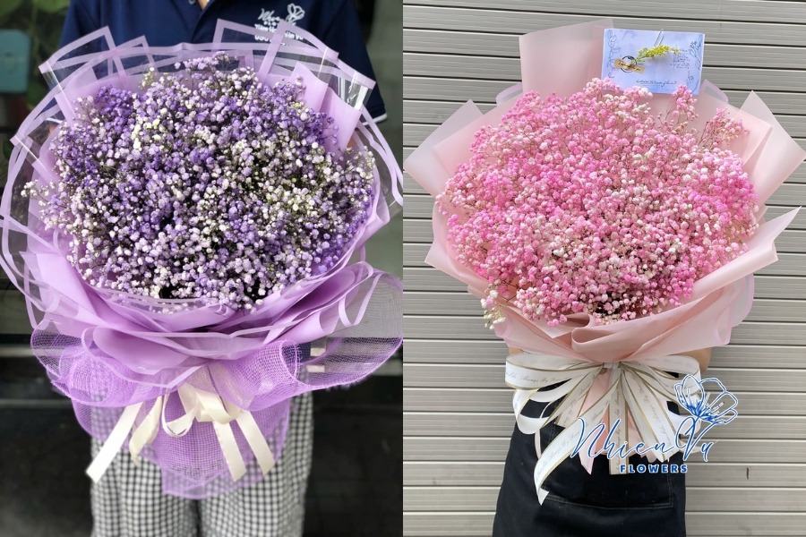Bó hoa Baby tốt nghiệp