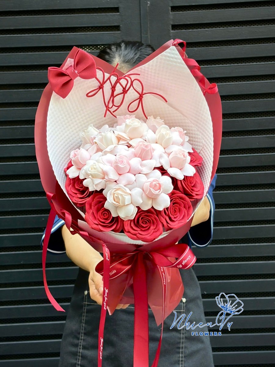Bó hoa sáp tỉ muội HS027