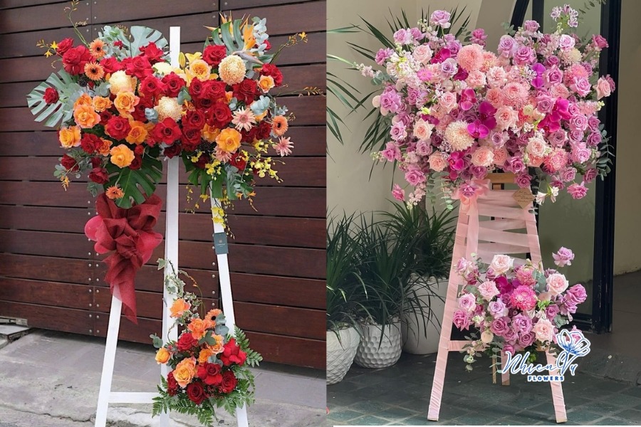 Hoa chúc mừng mua xe mới