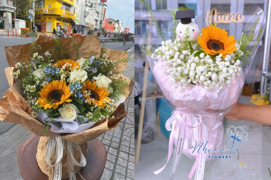 Ngân sách chọn bó hoa tốt nghiệp